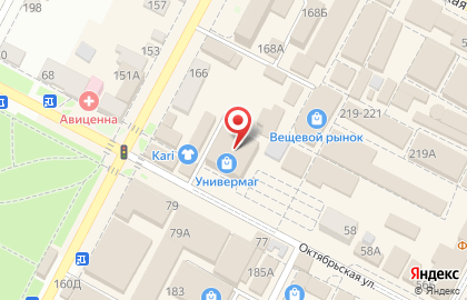 Туристическое агентство Юч, туристическое агентство на Октябрьской улице на карте