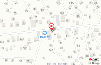 Продуктовый магазин в Уфе на карте