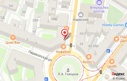 Бистро на Нарвском проспекте, 31 на карте