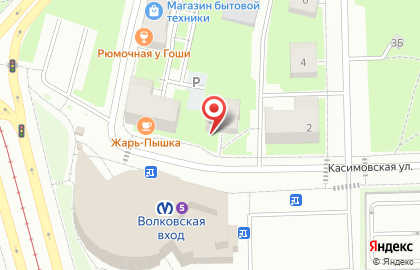 ЗАО АКБ Констанс-Банк на Касимовской улице на карте
