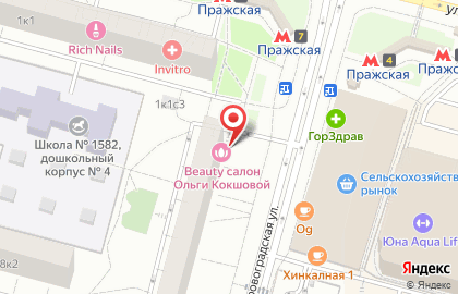 Салон Matrix на Кировоградской улице на карте