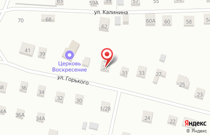 Сообщество анонимных алкоголиков Преображение на улице Максима Горького на карте