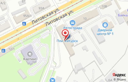 Мебельный салон Палитра на Литовской улице на карте