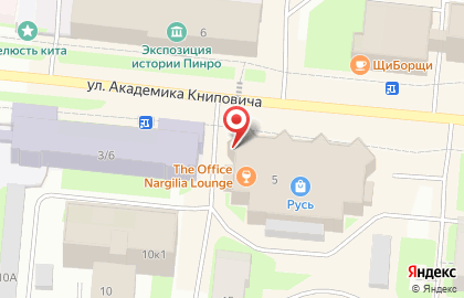Магазин Пилигрим на улице Академика Книповича на карте