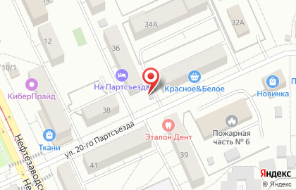 Киоск по продаже чая и табачной продукции в Омске на карте