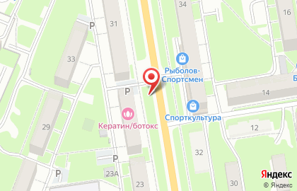 Указатель системы городского ориентирования №6103 по ул.Рябцева, д.27 р на карте