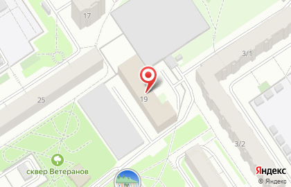 Городская общественная организация ветеранов войны и труда ВС и ПО на карте