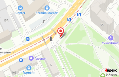 Киоск по продаже фруктов и овощей на Уральской улице, 102а киоск на карте