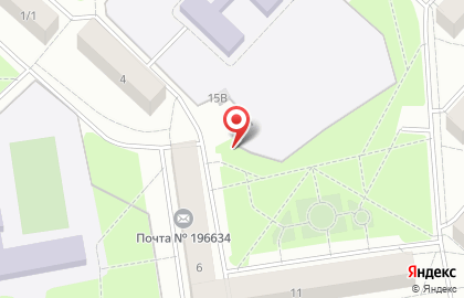 Киоск по ремонту обуви, Пушкинский район на Колпинском шоссе на карте
