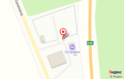 Автостоянка в Пскове на карте