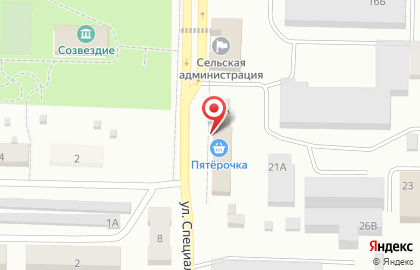 Магазин Мясной Дом на улице Специалистов на карте