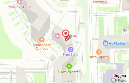 Пекарня-кондитерская Булки на Варшавской улице на карте