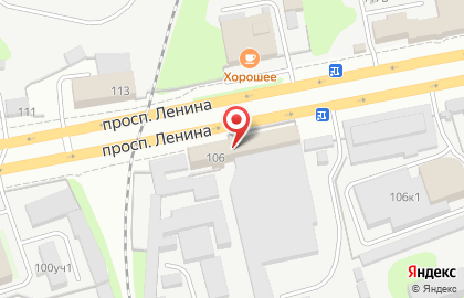 Компания Строители на проспекте Ленина на карте