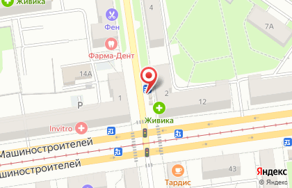 Магазин и киоск по продаже хлебобулочных изделий в Орджоникидзевском районе на карте