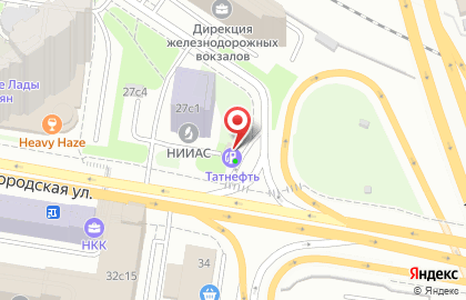 ТрансАЗС на Новорогожской улице на карте