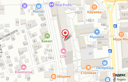 Студия красоты Dar Dary на улице Достоевского на карте