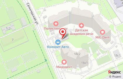 Автосалон АвтоДом в Москве на карте