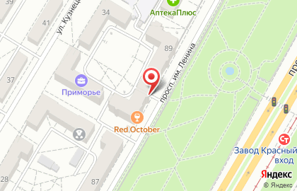 Салон-парикмахерская Локон в Краснооктябрьском районе на карте