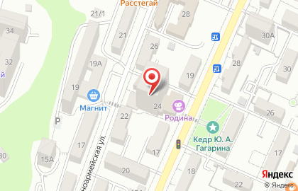 Студия шугаринга Капри на Красноармейской улице на карте