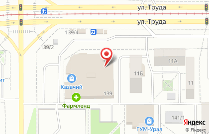 Салон сотовой связи в Челябинске на карте