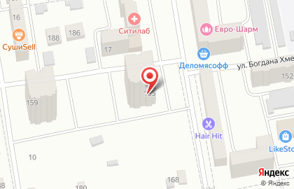 Парикмахерская Тренд на улице Богдана Хмельницкого на карте