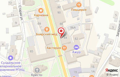 Самоварная на карте