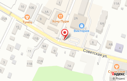 Магазин Русский хлеб на Красной улице на карте