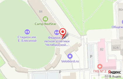 Компания по аренде танцевального зала 4 Корпус в Центральном районе на карте