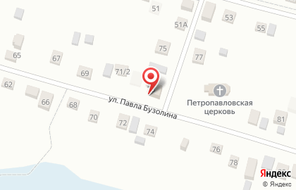 Продуктовый магазин в Тюмени на карте