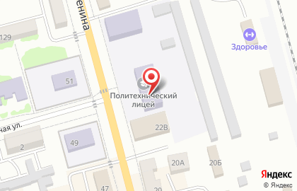 Карасукский Политехнический лицей на карте