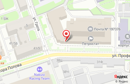 Петростат, Представительство в Петроградском Районе на карте