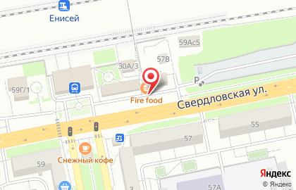 Магазин разливных напитков Ретро на Свердловской улице на карте