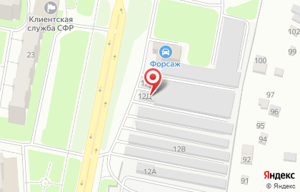 Автосервис в Москве на карте