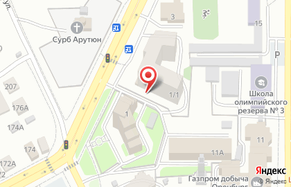Управление по социальной политике Администрации г. Оренбурга на карте