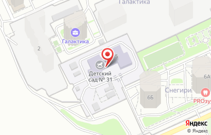 Детский сад №31 Дзержинского района Волгограда на карте