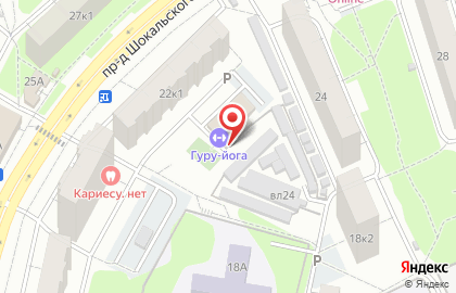 Айсберг в Москве на карте