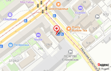 Студия отбеливания зубов Smile CLUB на метро Бауманская на карте