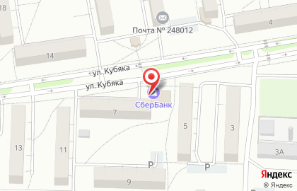 Служба курьерской доставки СберЛогистика в Калуге на карте