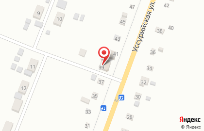 Продуктовый магазин Эльбрус на Уссурийской улице на карте