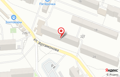 Школа танцев Успех в Железнодорожном районе на карте