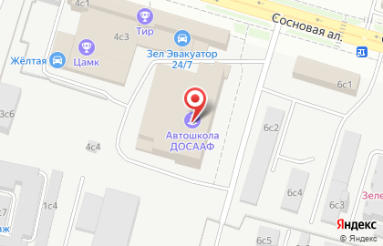 Центральный учебно-спортивный центр ДОСААФ России по техническим видам спорта на карте