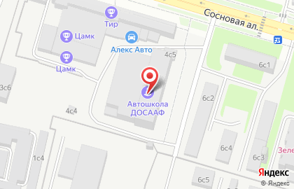 Эксперт Сервис на Сосновой аллее на карте