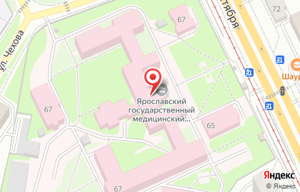 Банкомат Промсвязьбанк в Ярославле на карте
