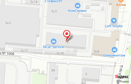 Седьмая карета в Чермянском проезде на карте