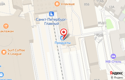 Магазин сувениров в Санкт-Петербурге на карте