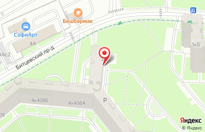 Банкомат СМП банк на метро Чертановская на карте