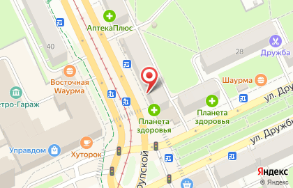 Банкомат УБРиР на улице Крупской на карте