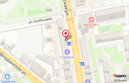 Аптека Тамбовфармация на Советской улице на карте