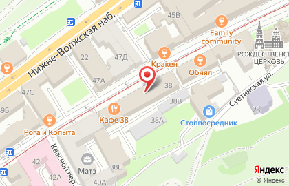 Всероссийская политическая партия Единая Россия в Нижегородском районе на карте