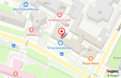 ЗАО Капитал Медицинское страхование на Западной улице на карте